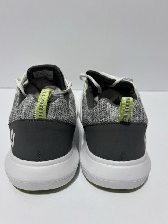 Footjoy Men’s Flex Spikeless Golf Shoes White, Size 11 M main image 6
